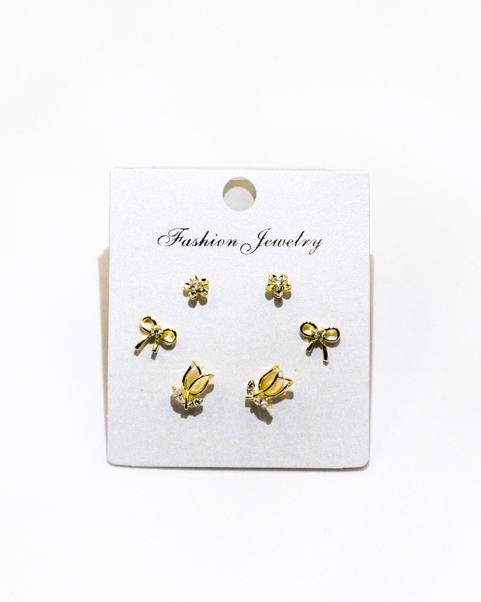 Set Aretes X3 - M21 Oro Laminado