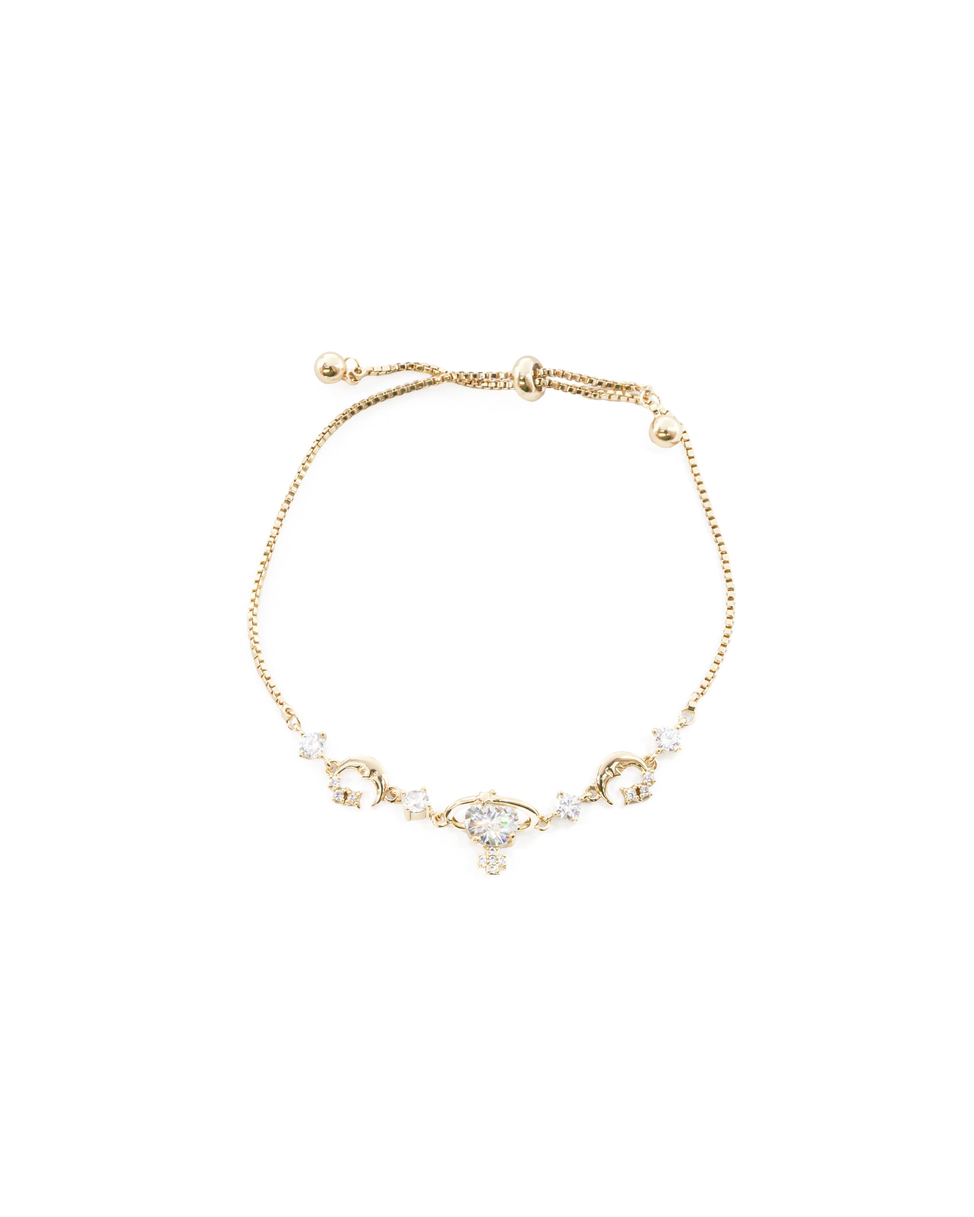 Pulsera Dorada Ansheli M18 - Oro Laminado