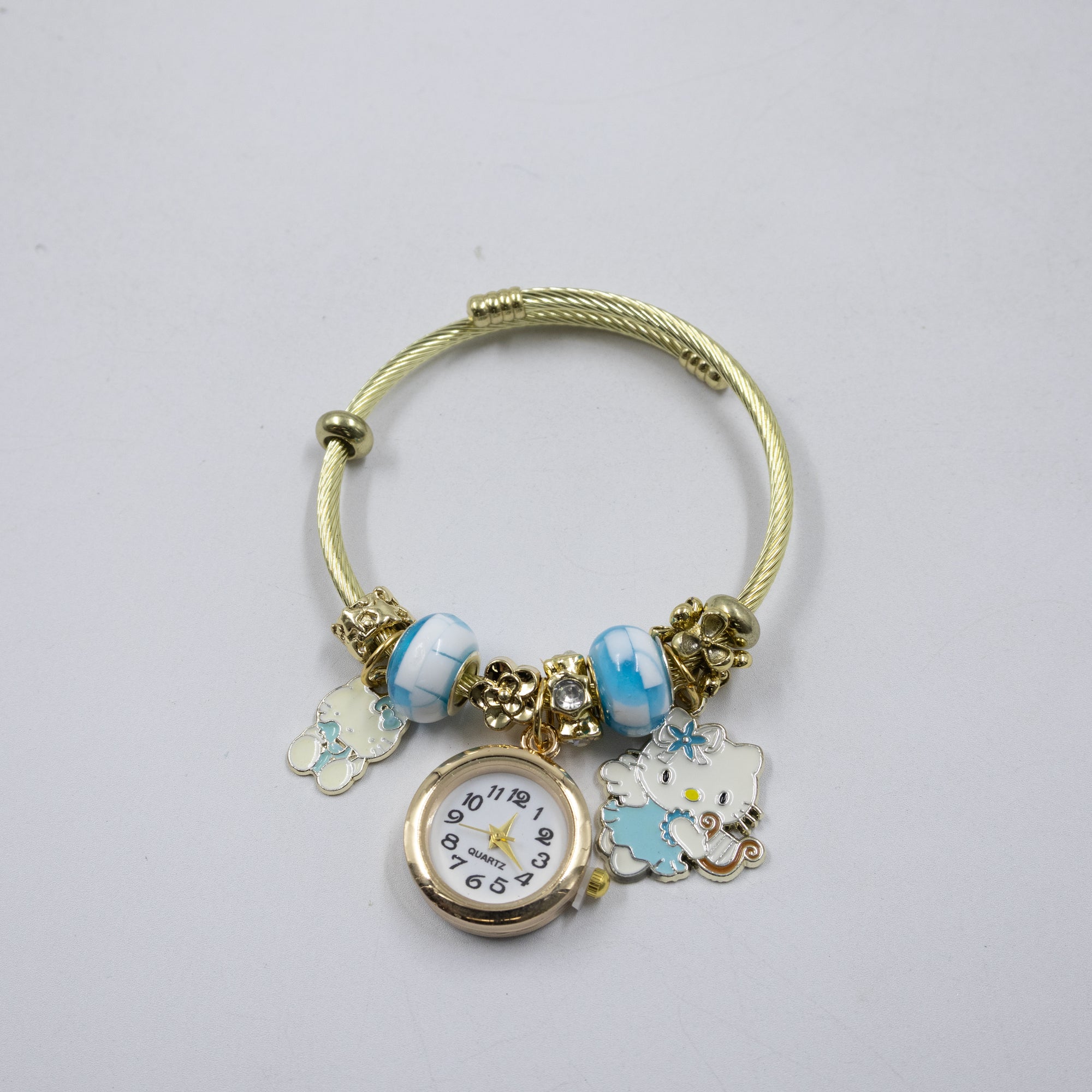 Pulsera tipo Pandora Dorados M13 Oro Laminado