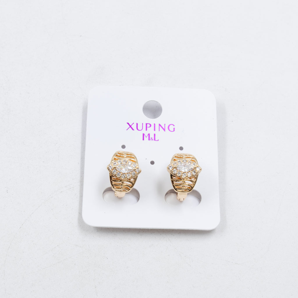 Aretes Xuping Dorados M3 Oro Laminado
