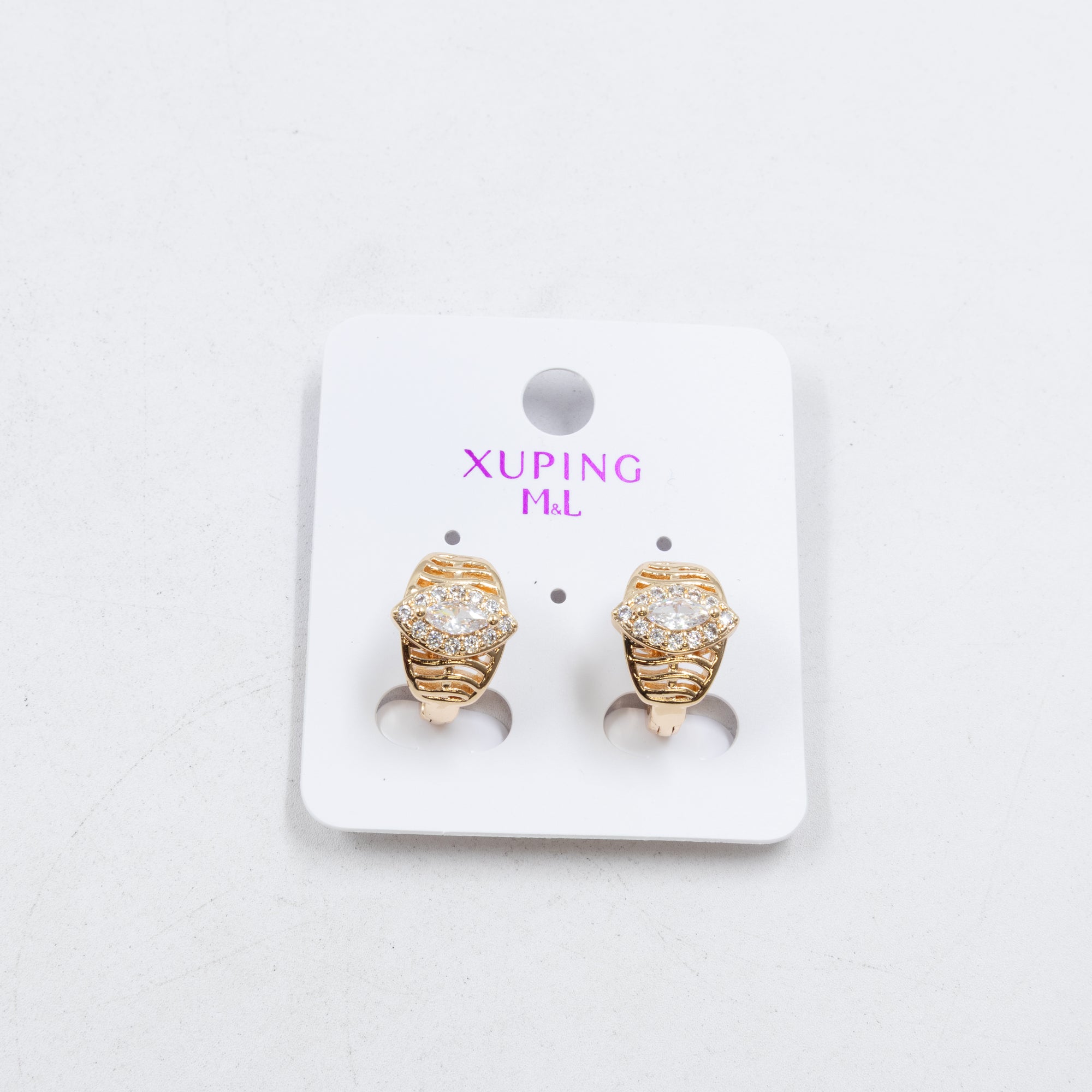 Aretes Xuping Dorados M3 Oro Laminado