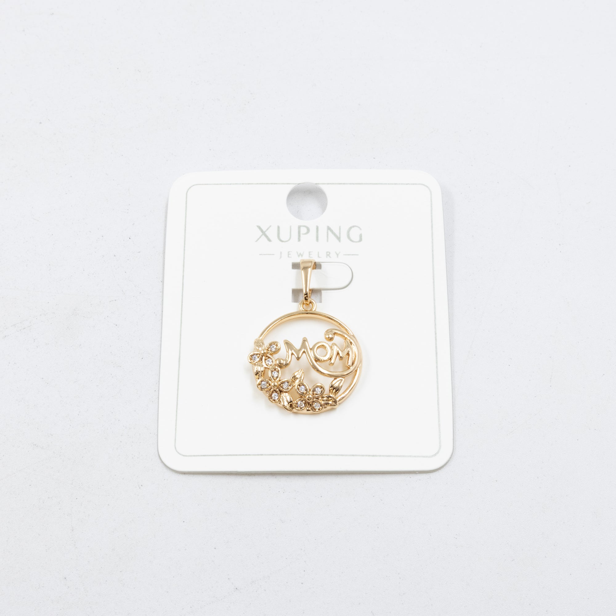 Dijes Xuping con Piedras M1 Oro Laminado