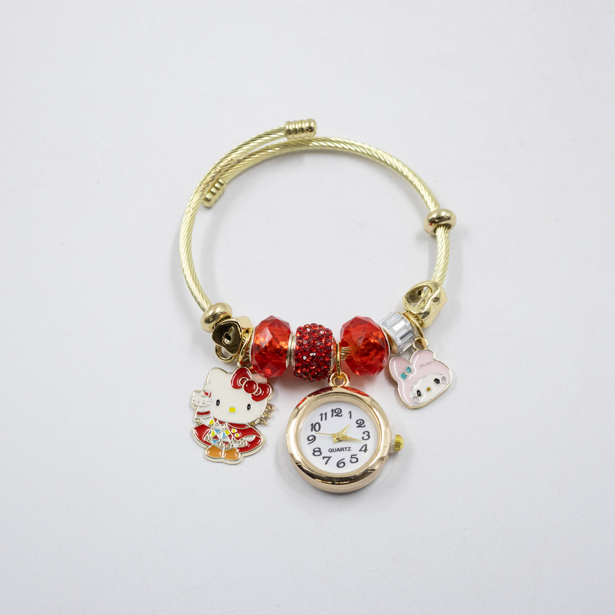Pulsera tipo Pandora Dorados M21 Oro Laminado