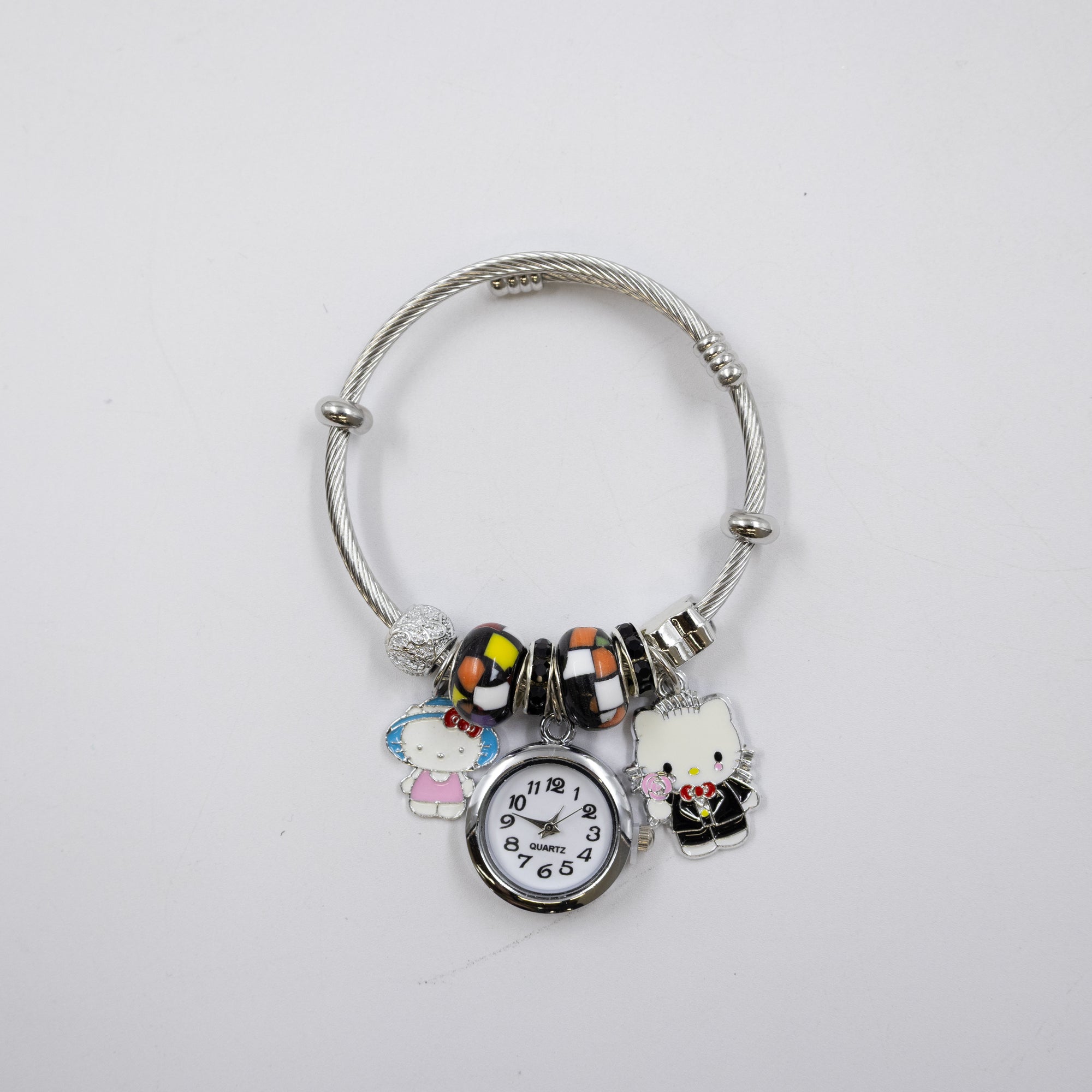 Pulsera tipo Pandora Plateadas M13 Oro Laminado