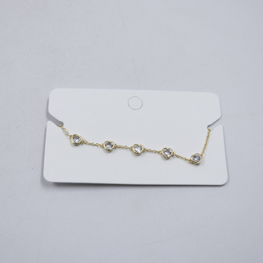 Pulsera Dorada Ansheli M3 Oro Laminado