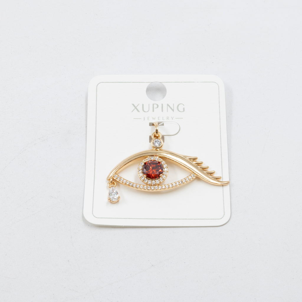 Dijes Xuping con Piedras M7 Oro Laminado