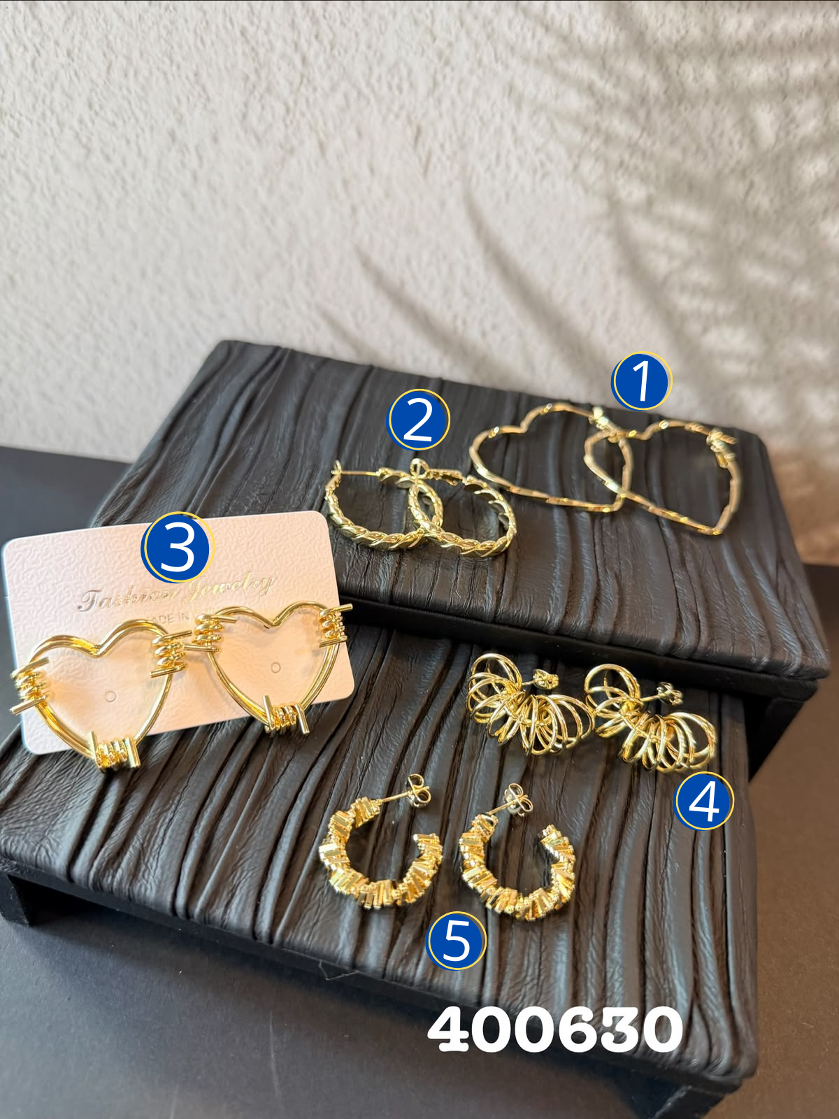 [01/AGOSTO/26] Aretes Dorados M1 Oro Laminado