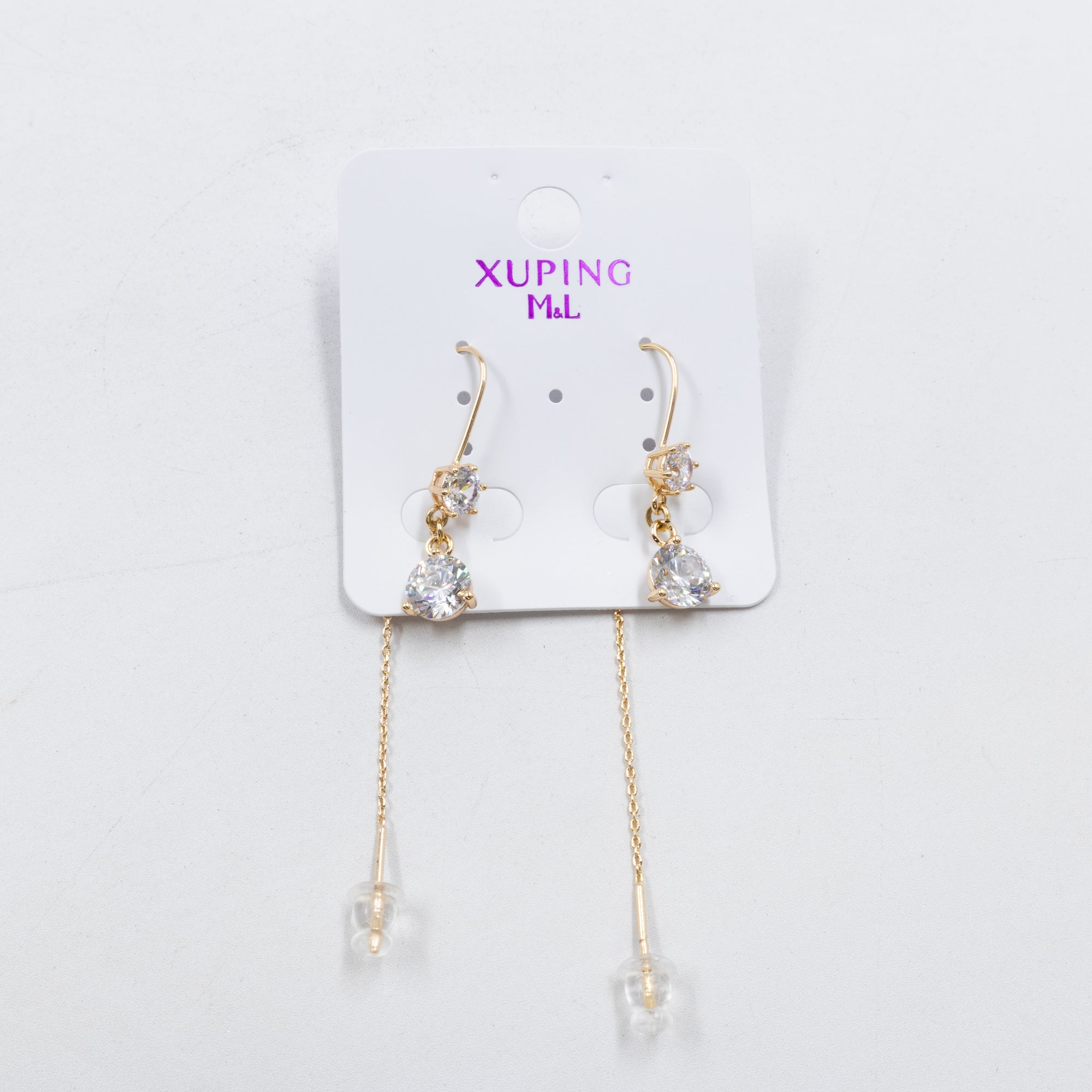 Aretes Dorados Xuping de Aro M10  Oro Laminado