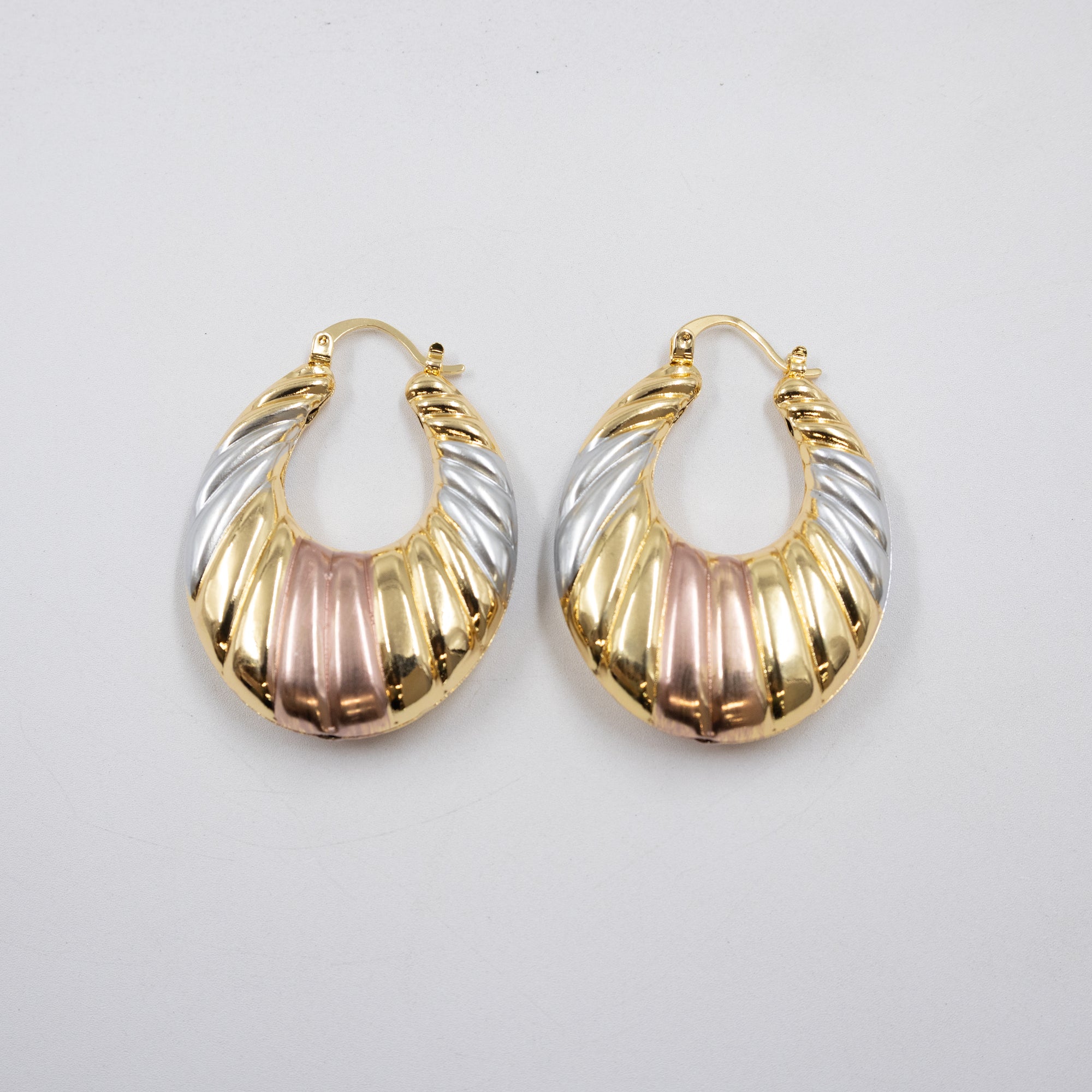 Aretes Oro Florentino M1 Oro Laminado