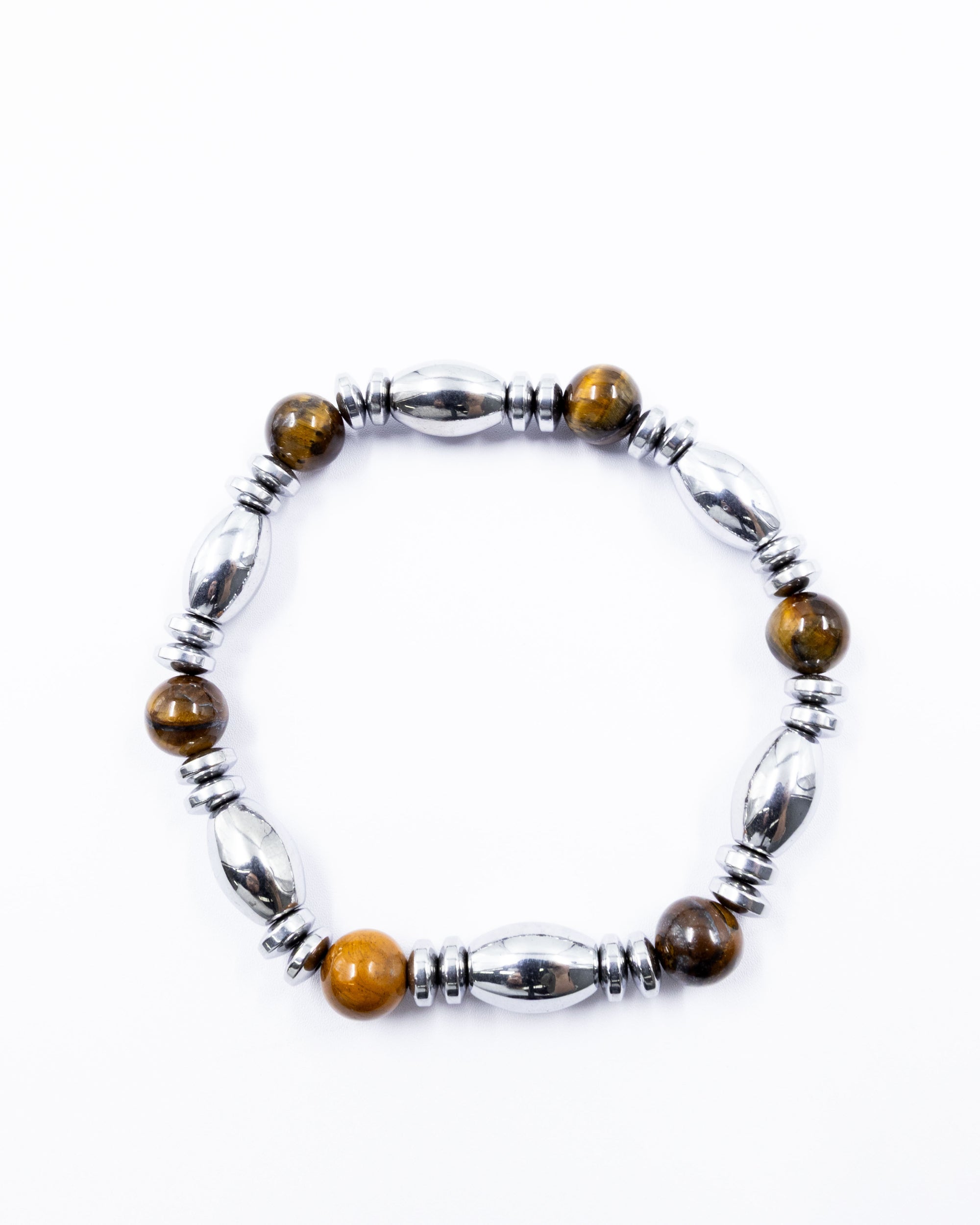Pulseras brillantes con cuentas - M1 Oro Laminado