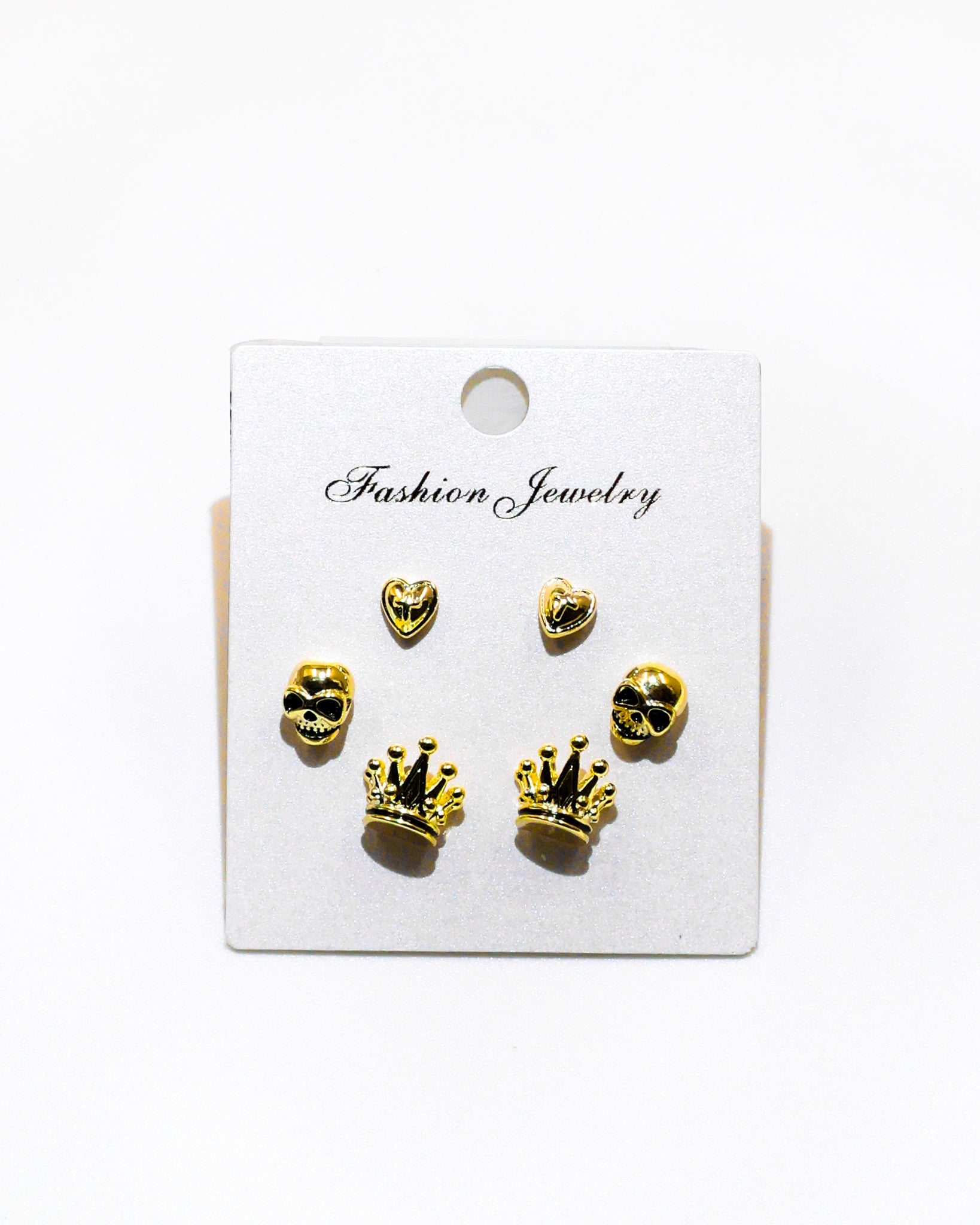 Set Aretes X3 - M116 Oro Laminado