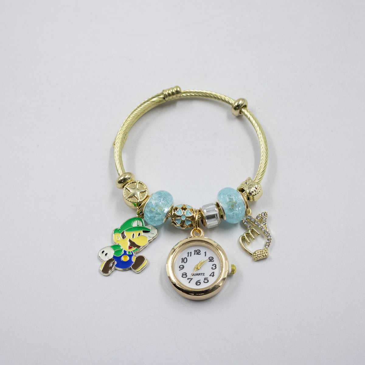 Pulsera tipo Pandora Dorados M20 Oro Laminado