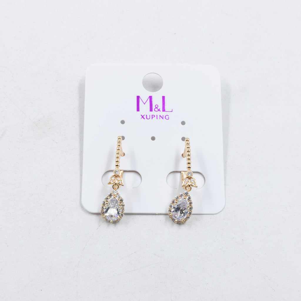 Aretes Xuping Dorados M15 Oro Laminado