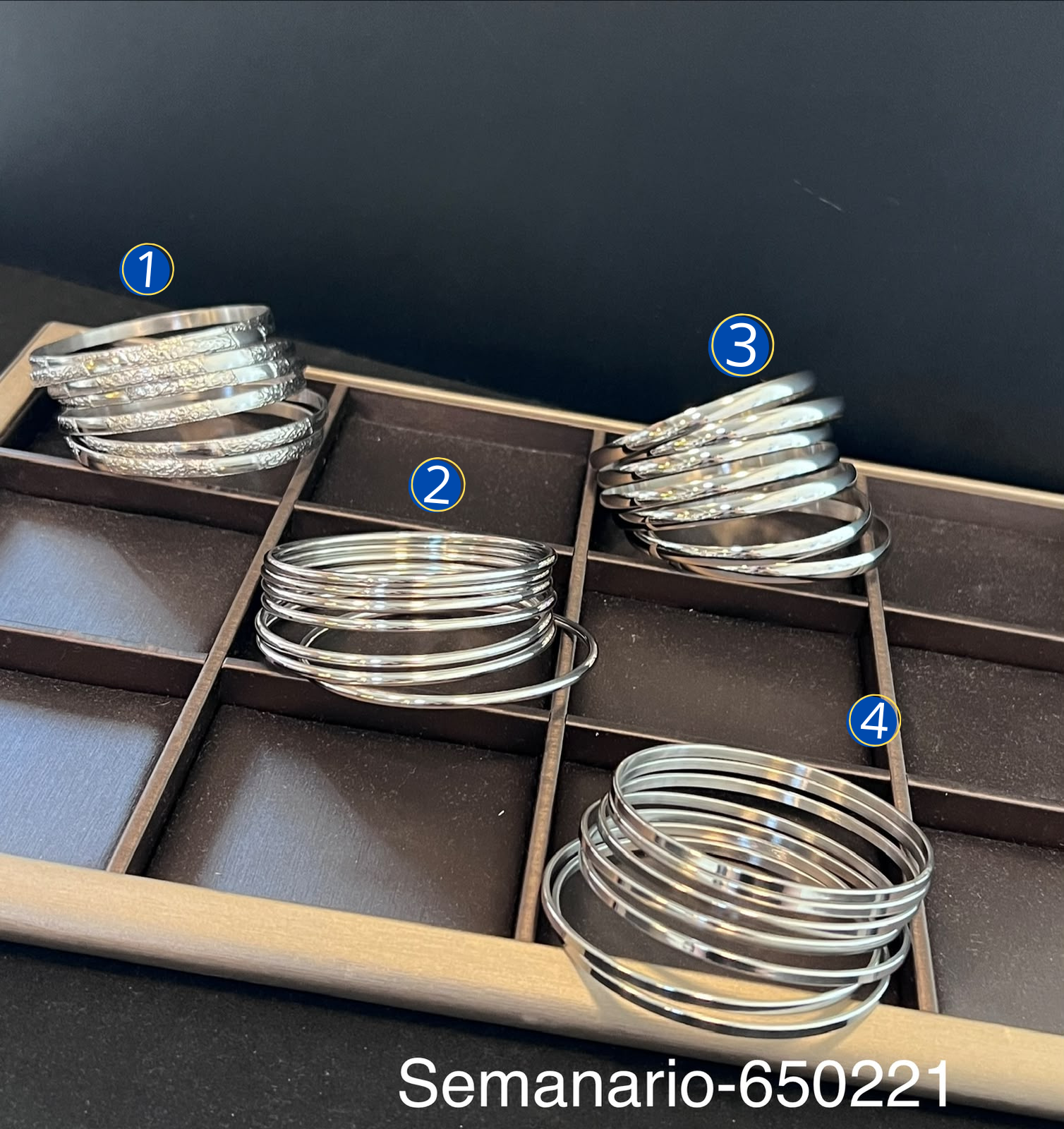 [13/AGOSTO/26] Semanarios Plateados M4 Oro Laminado