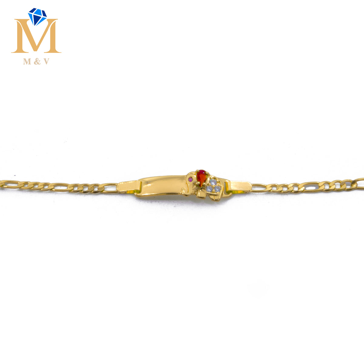 Pulseras Doradas M1 Oro Laminado