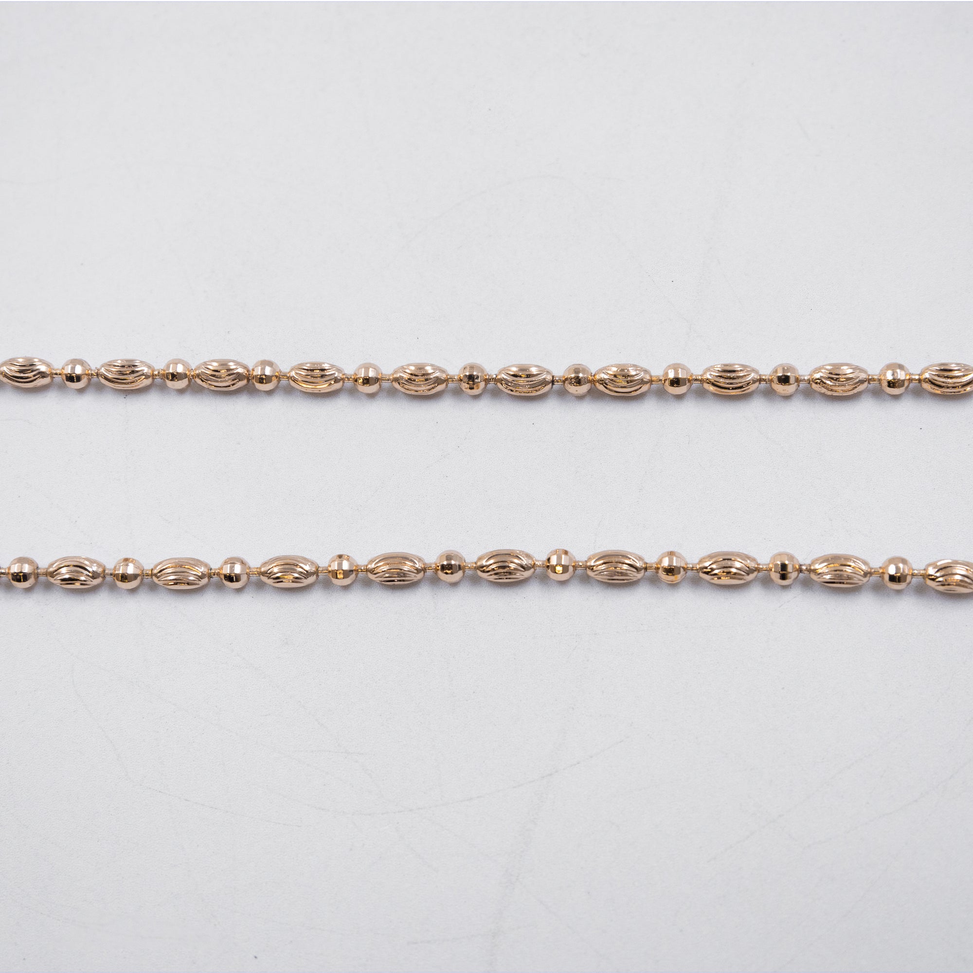 Cadenas Xuping Oro Rosado M4 Oro Laminado