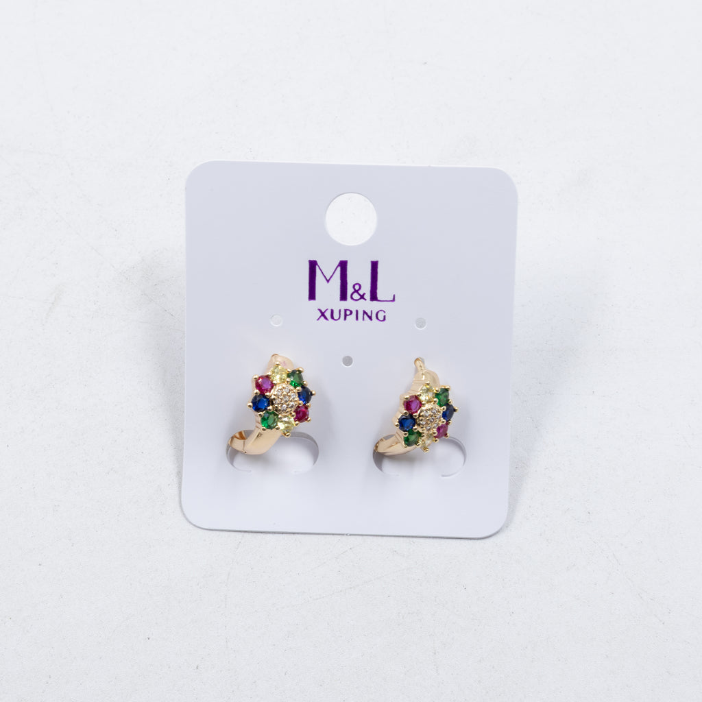 Aretes Xuping Dorados M13 Oro Laminado