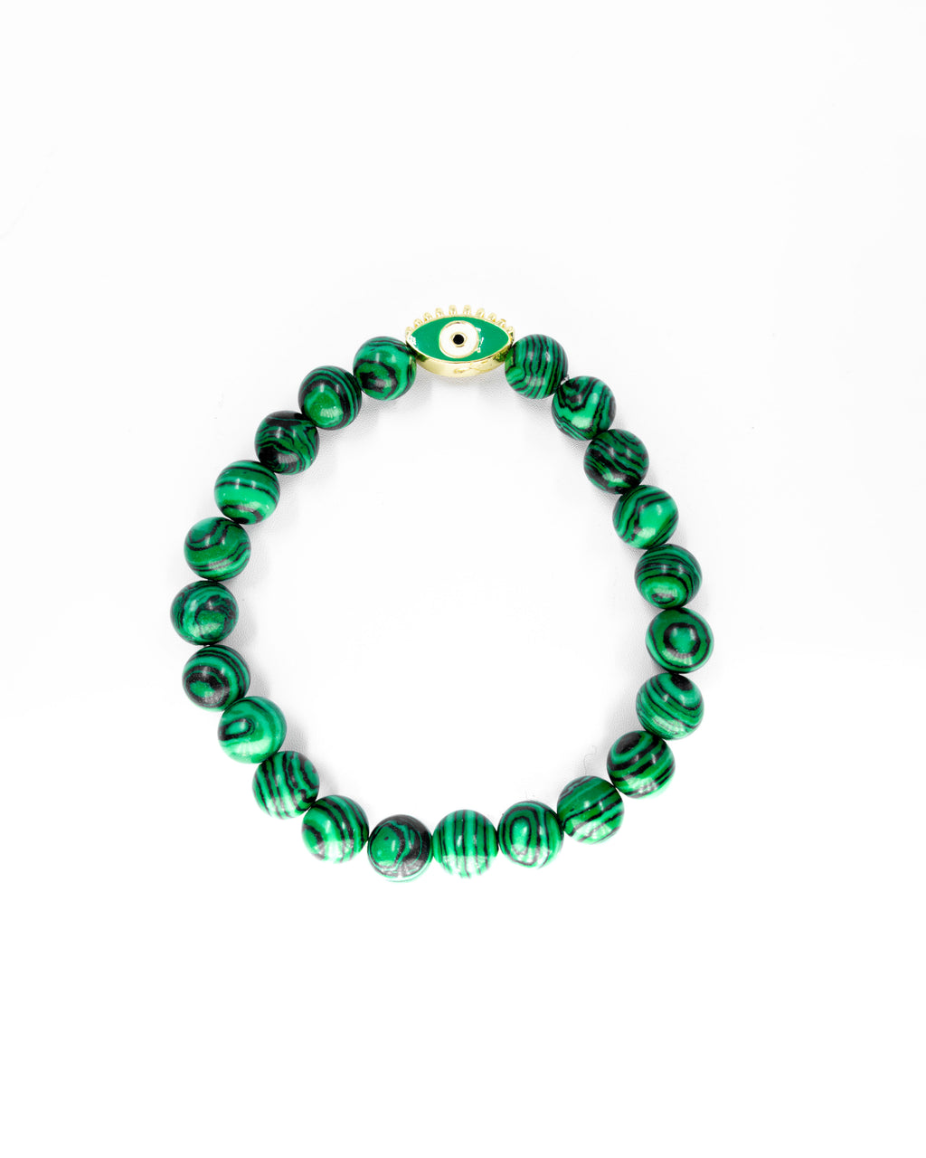 Pulsera de cuentas con Dije M7 Acero Inoxidable