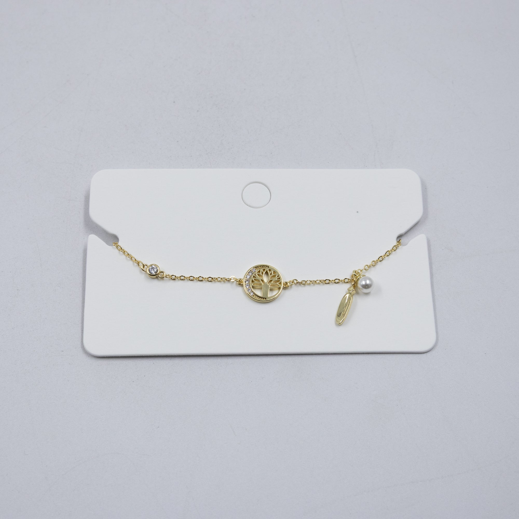 Pulsera Dorada Ansheli M4 Oro Laminado