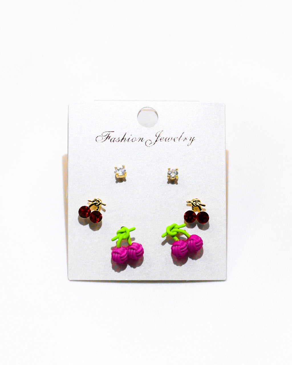 Set Aretes X3 - M5 Oro Laminado