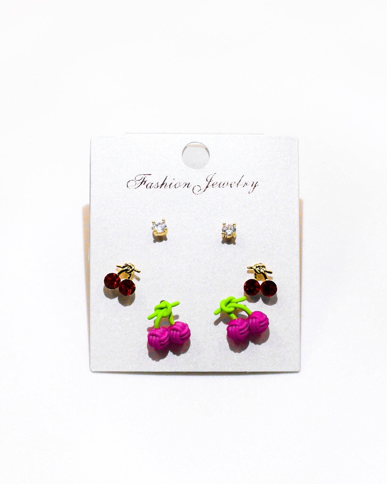 Set Aretes X3 - M5 Oro Laminado
