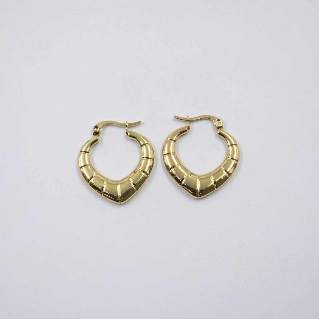 Aretes Dorados Chicos M1 Oro Laminado