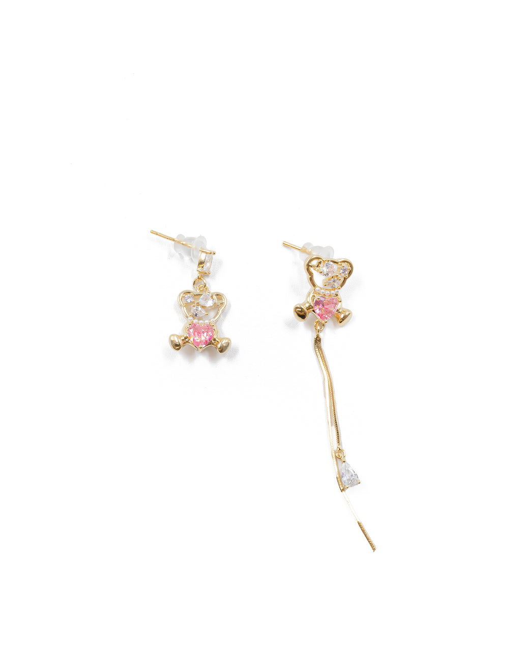 Aretes Largos Ansheli Dorados M7 Oro Laminado