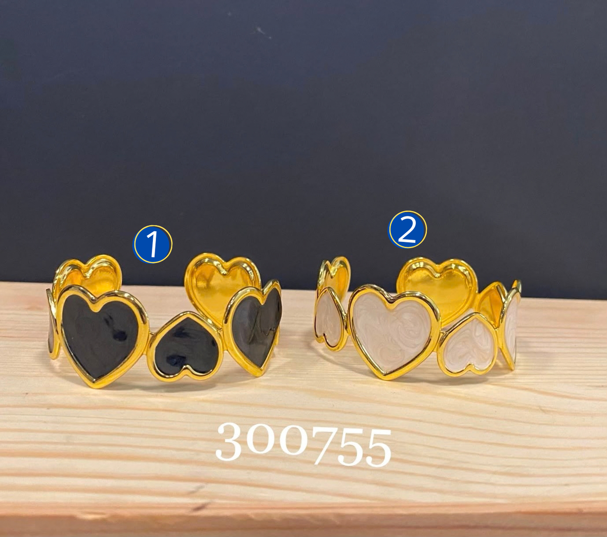 [03/OCTUBRE/26] Brazaletes Ajustables Dorados de Colores M23 Acero Inoxidable
