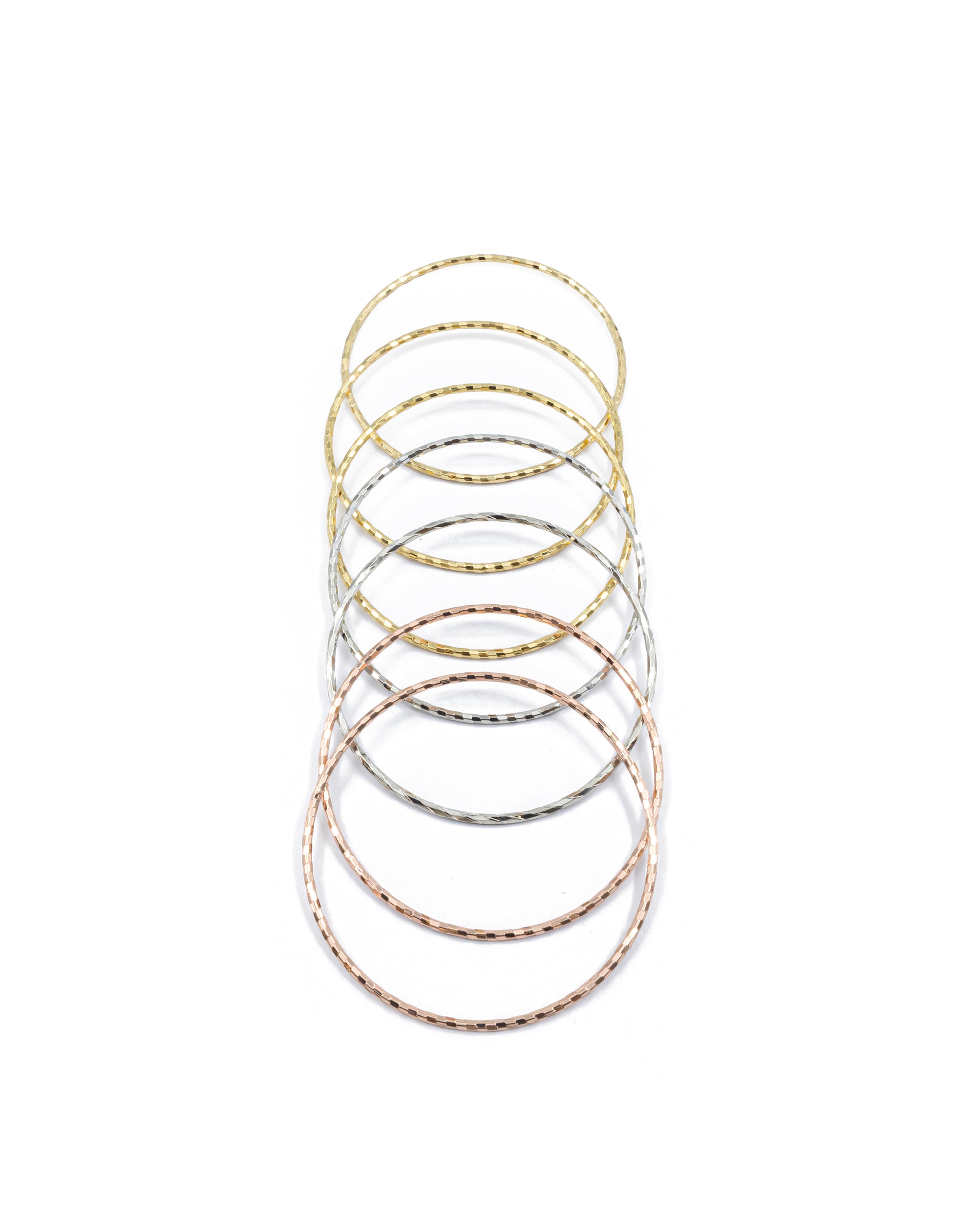 Pulseras de 3 colores M1 Oro Laminado