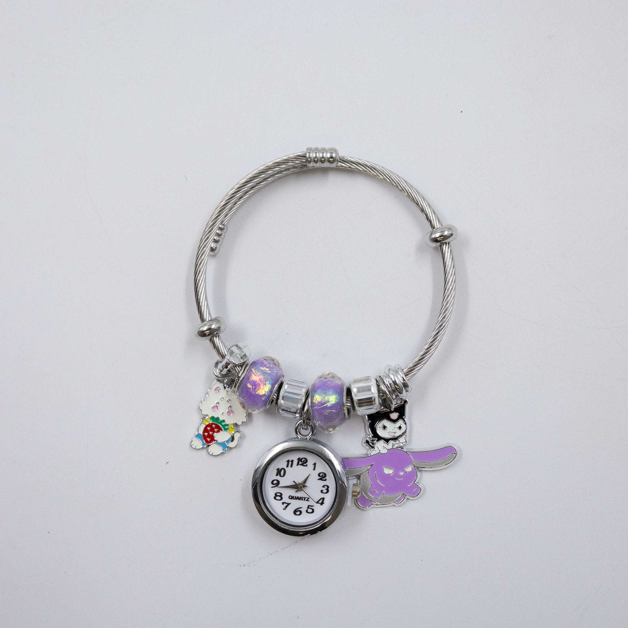 Pulsera tipo Pandora Plateadas M14 Oro Laminado