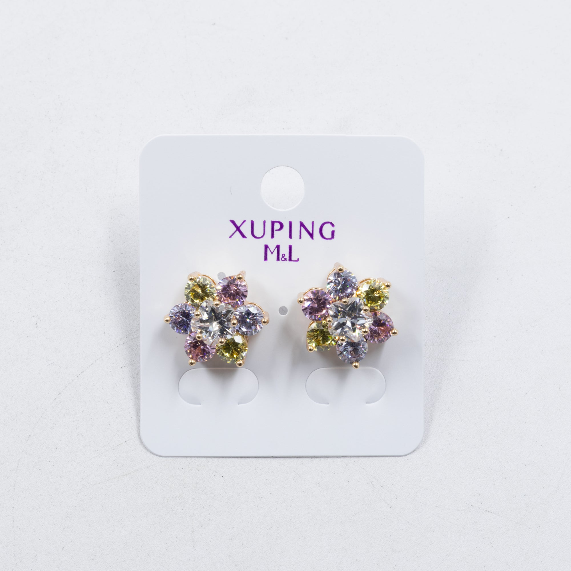Aretes Xuping Dorados M16 Oro Laminado