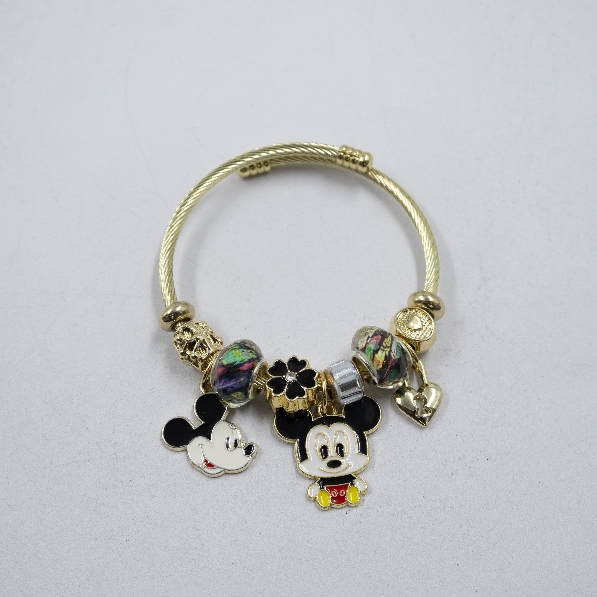 Pulsera tipo Pandora M7 Oro Laminado