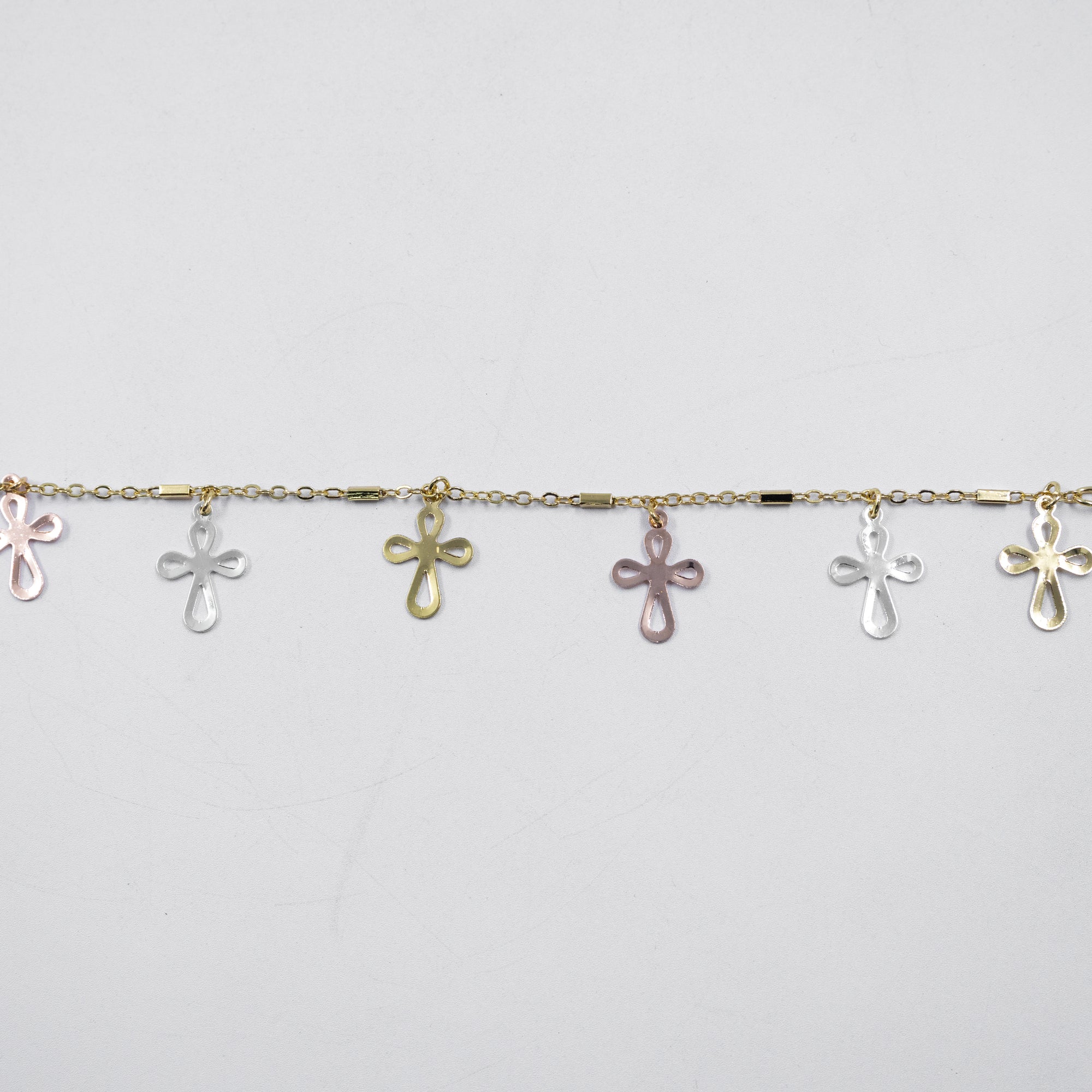 Pulseras de Tres colores M1 Oro Laminado