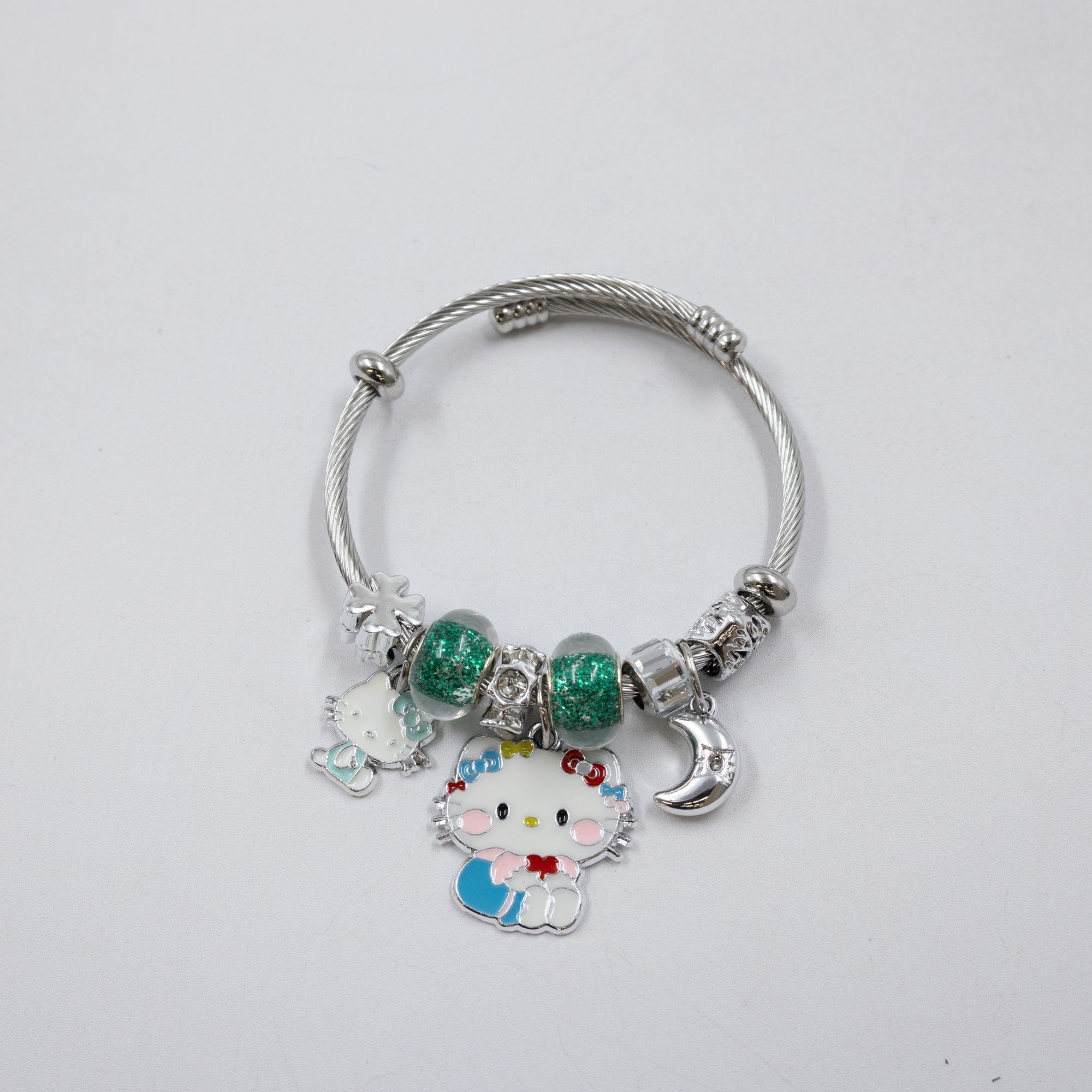 Pulsera tipo Pandora Plateados M1 Oro Laminado