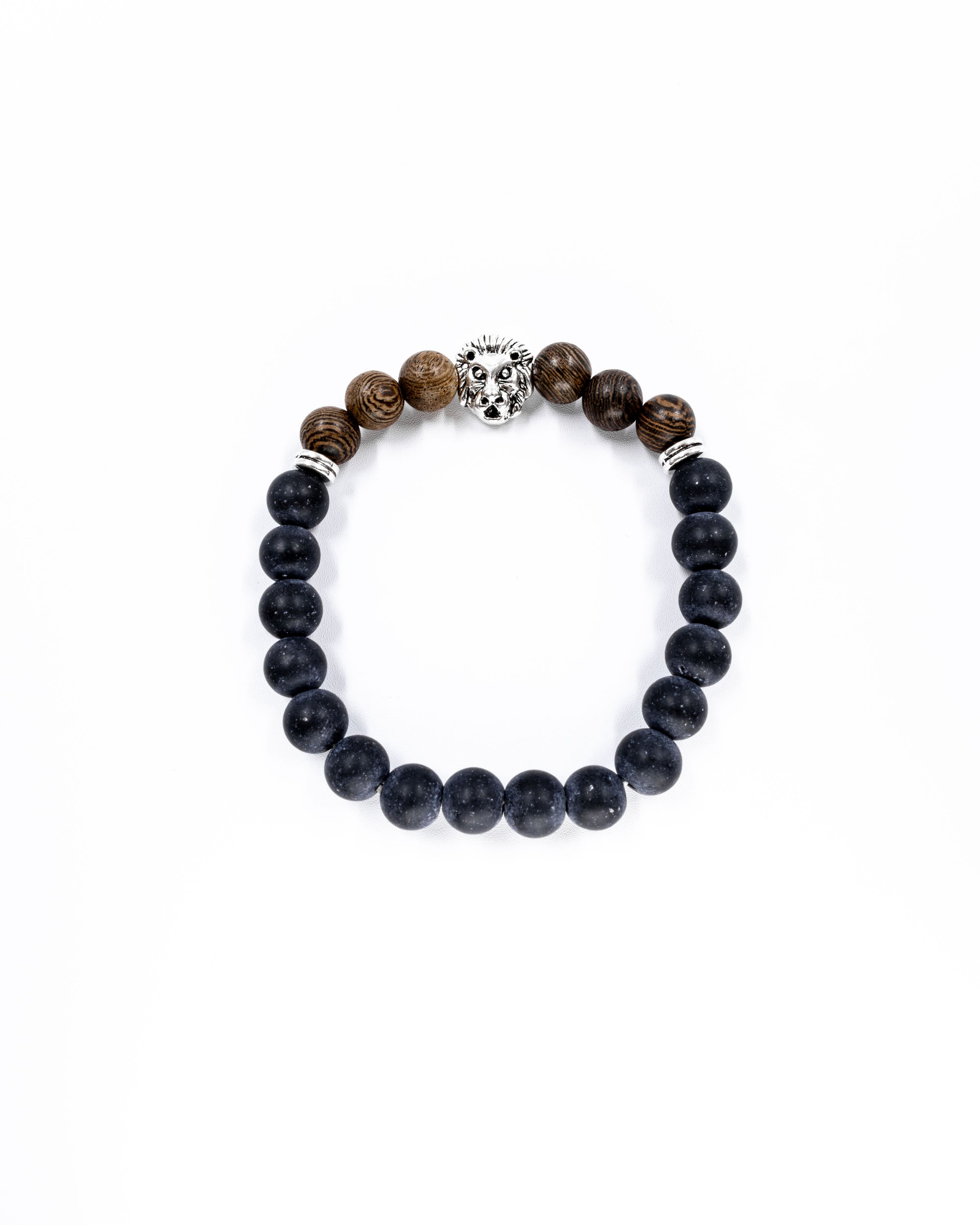 Pulsera de cuentas con Dije M1 Acero Inoxidable