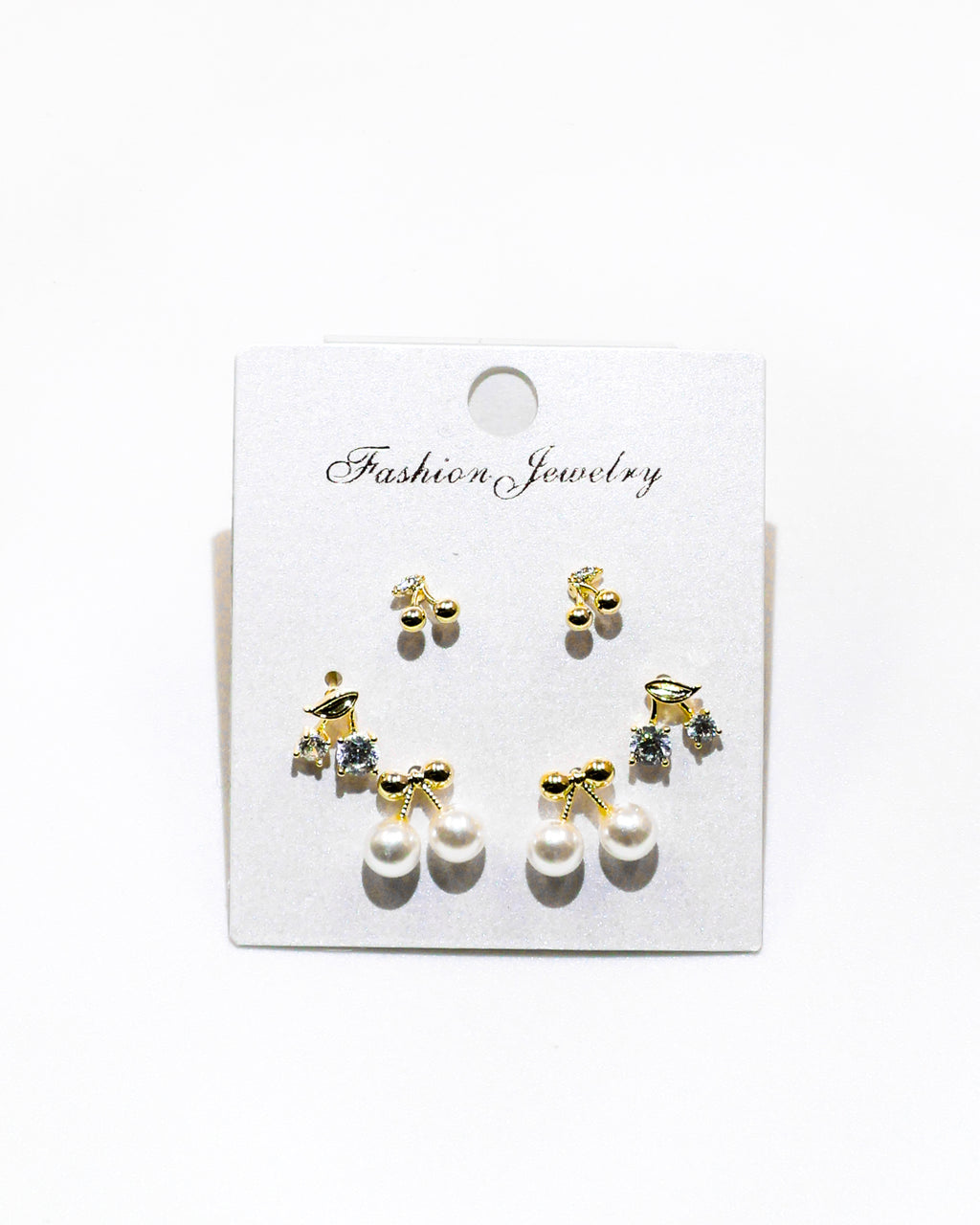 Set Aretes X3 - M17 Oro Laminado