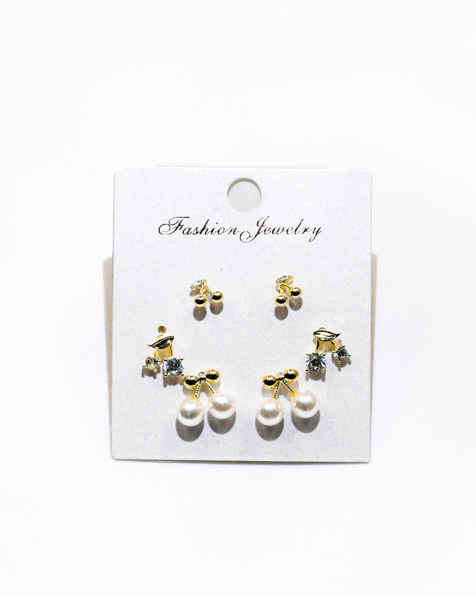 Set Aretes X3 - M17 Oro Laminado