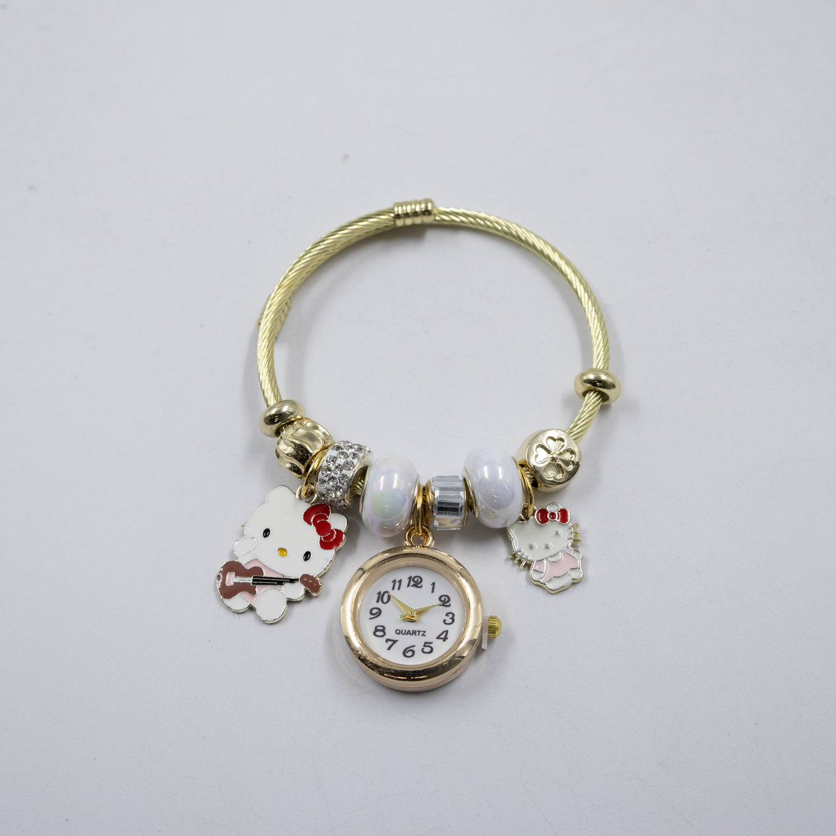 Pulsera tipo Pandora Dorados M14 Oro Laminado