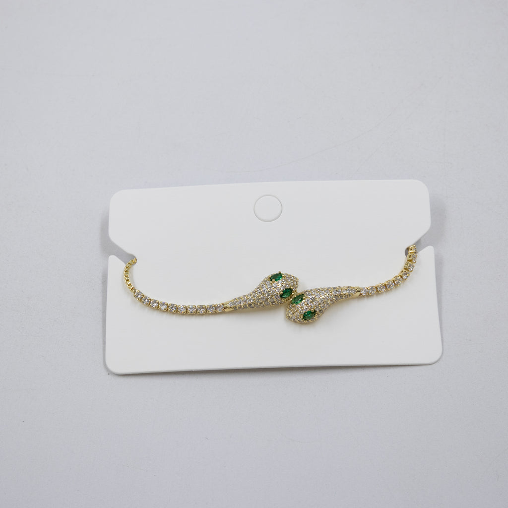 Pulsera Dorada Ansheli 33 Oro Laminado