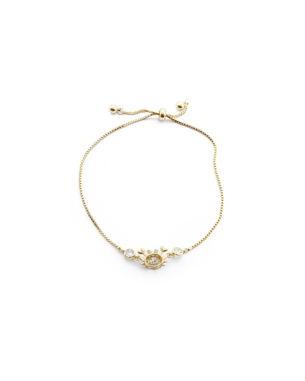 Pulsera Dorada Ansheli M15 - Oro Laminado