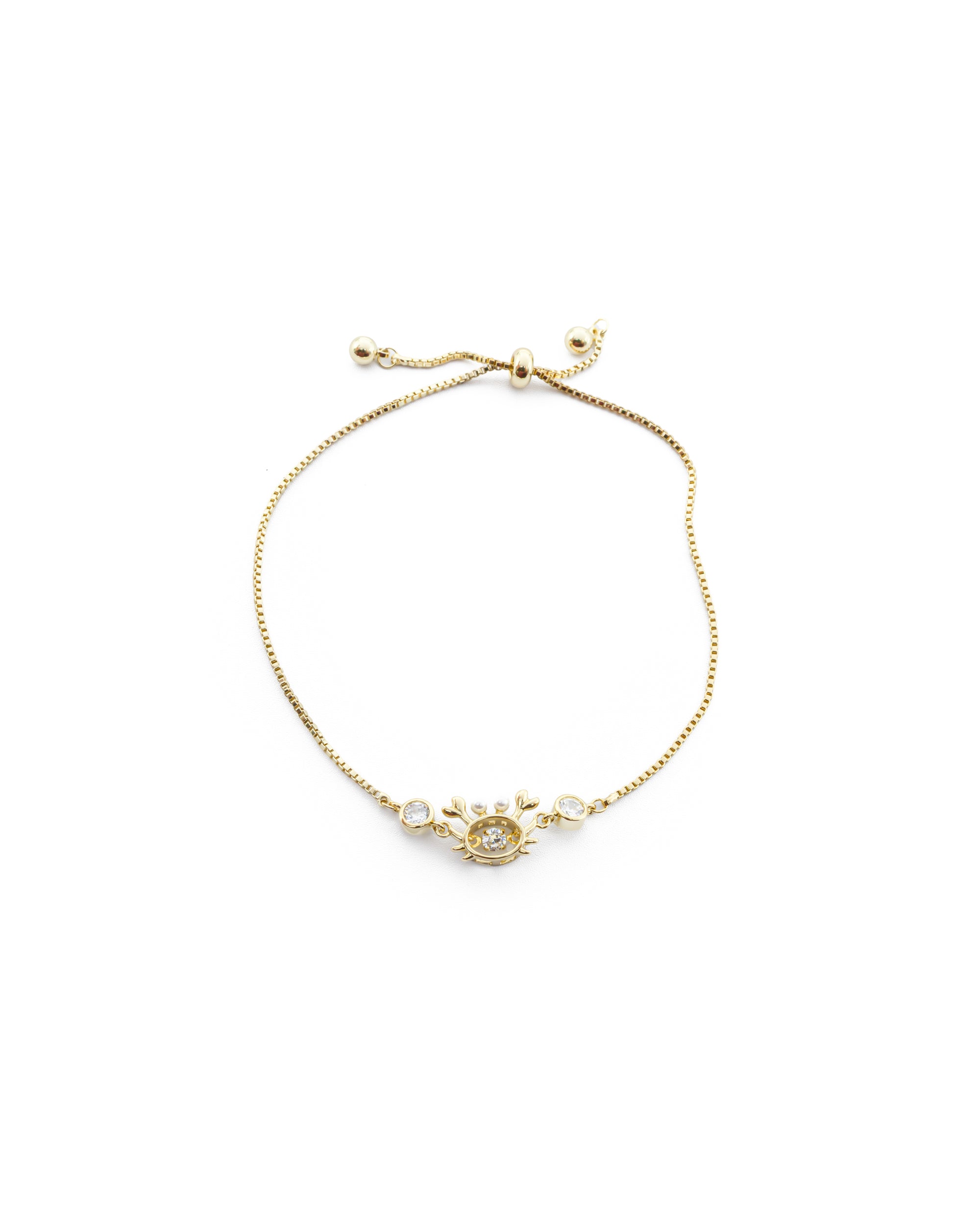 Pulsera Dorada Ansheli M15 - Oro Laminado