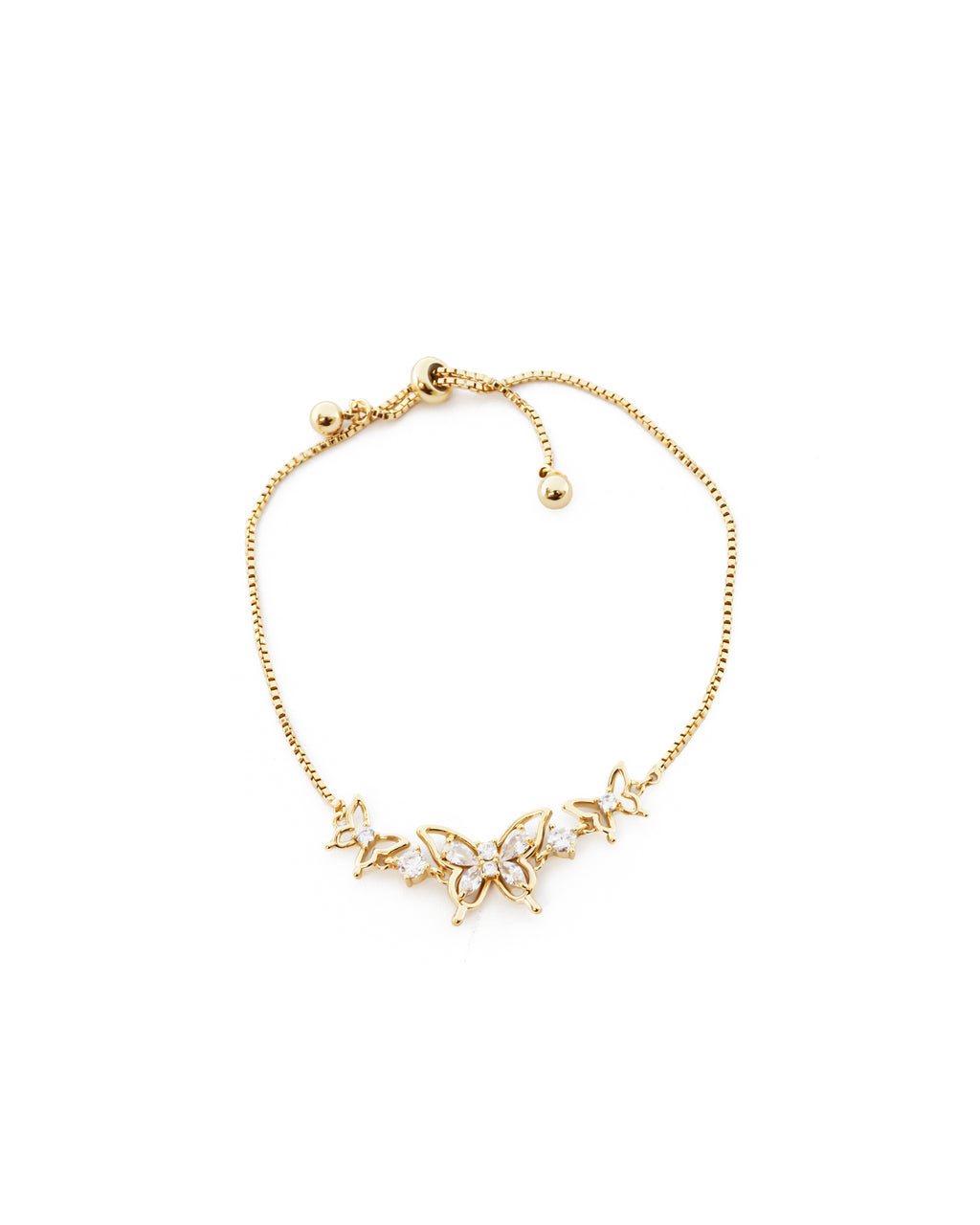 Pulsera Dorada Ansheli M10 - Oro Laminado