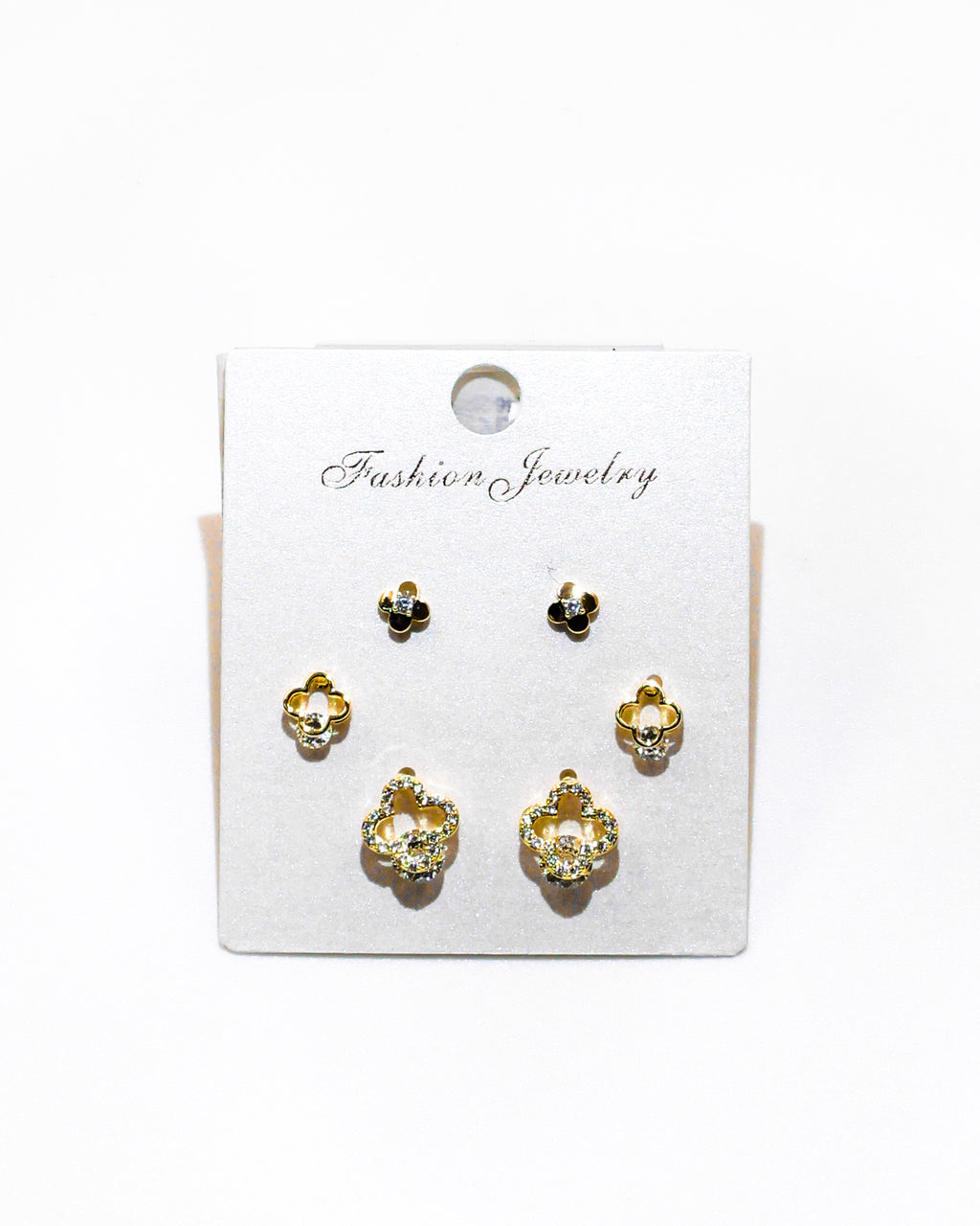 Set Aretes X3 - M7 Oro Laminado
