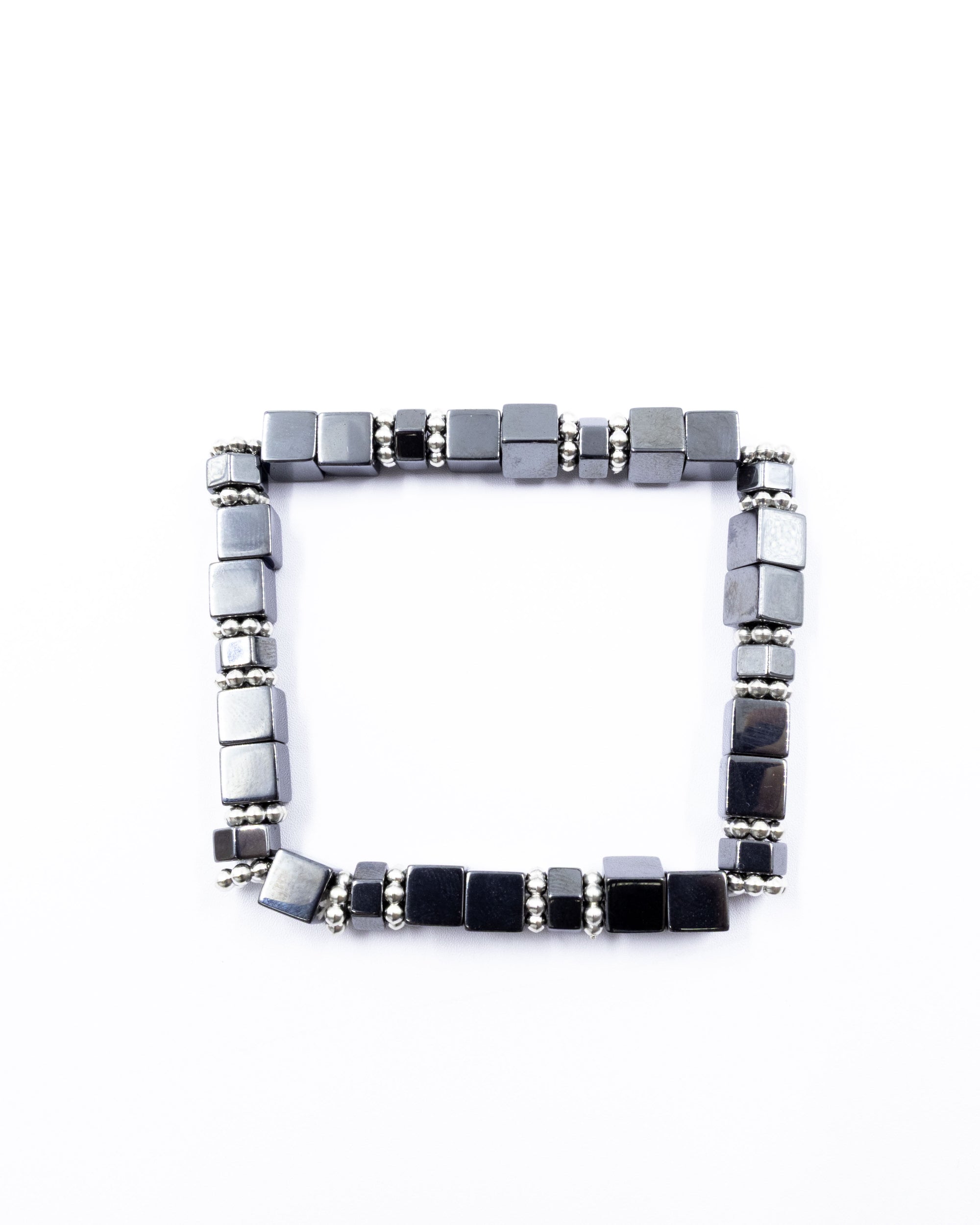 Pulseras brillantes con cuentas - M2 Oro Laminado