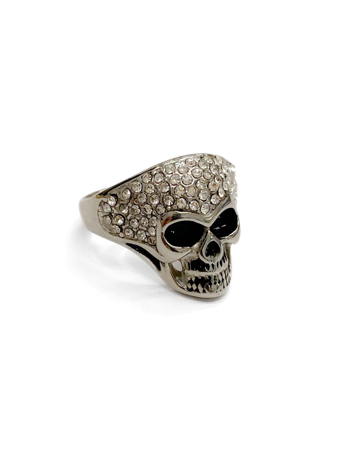 Anillo Calavera Dorado y Plateado Acero Inoxidable M16