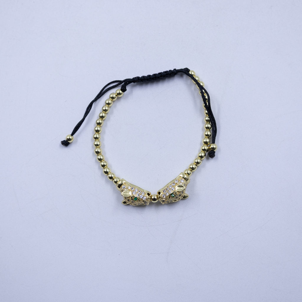 Pulseras Doradas ajustables M2 Oro Laminado