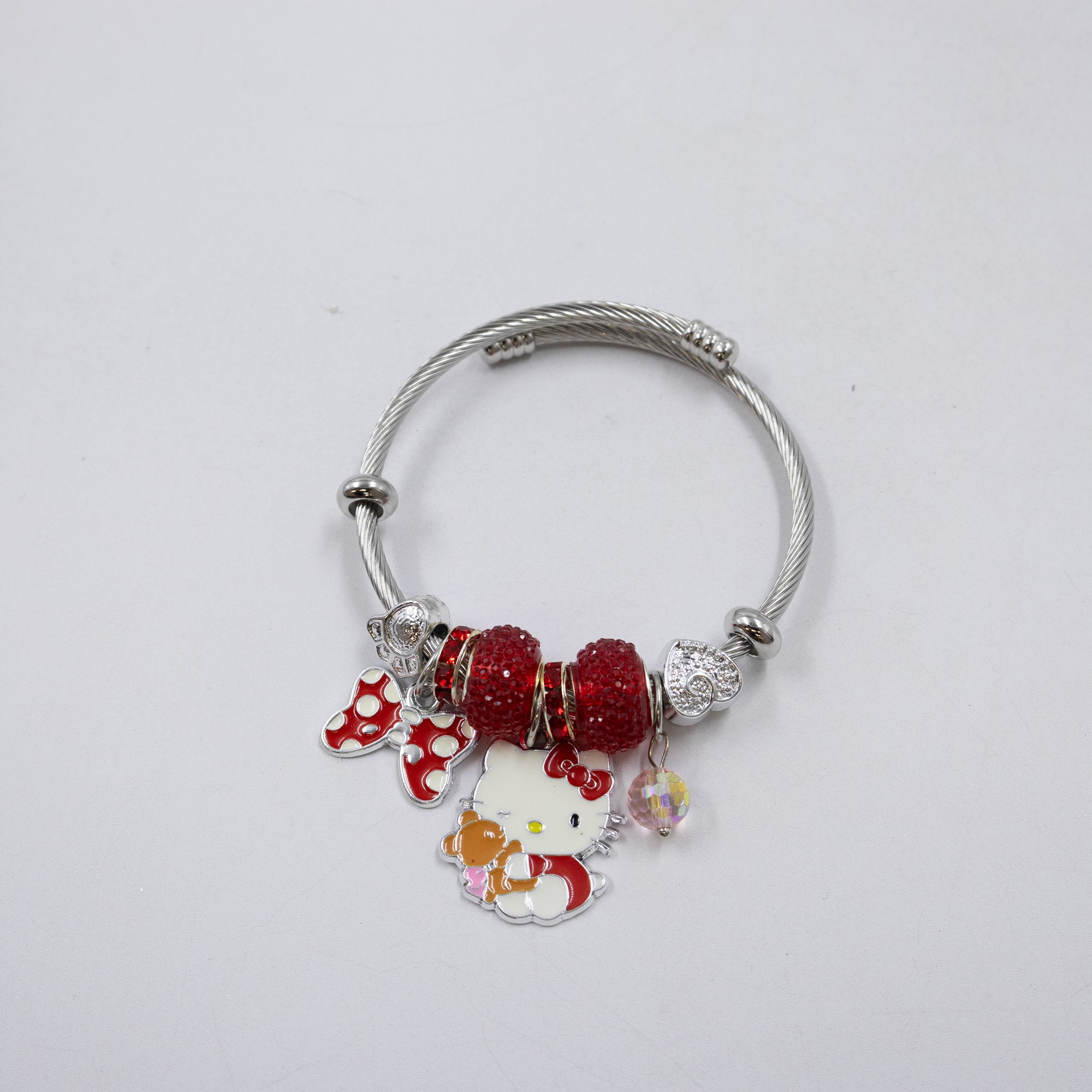 Pulsera tipo Pandora Plateados M6 Oro Laminado