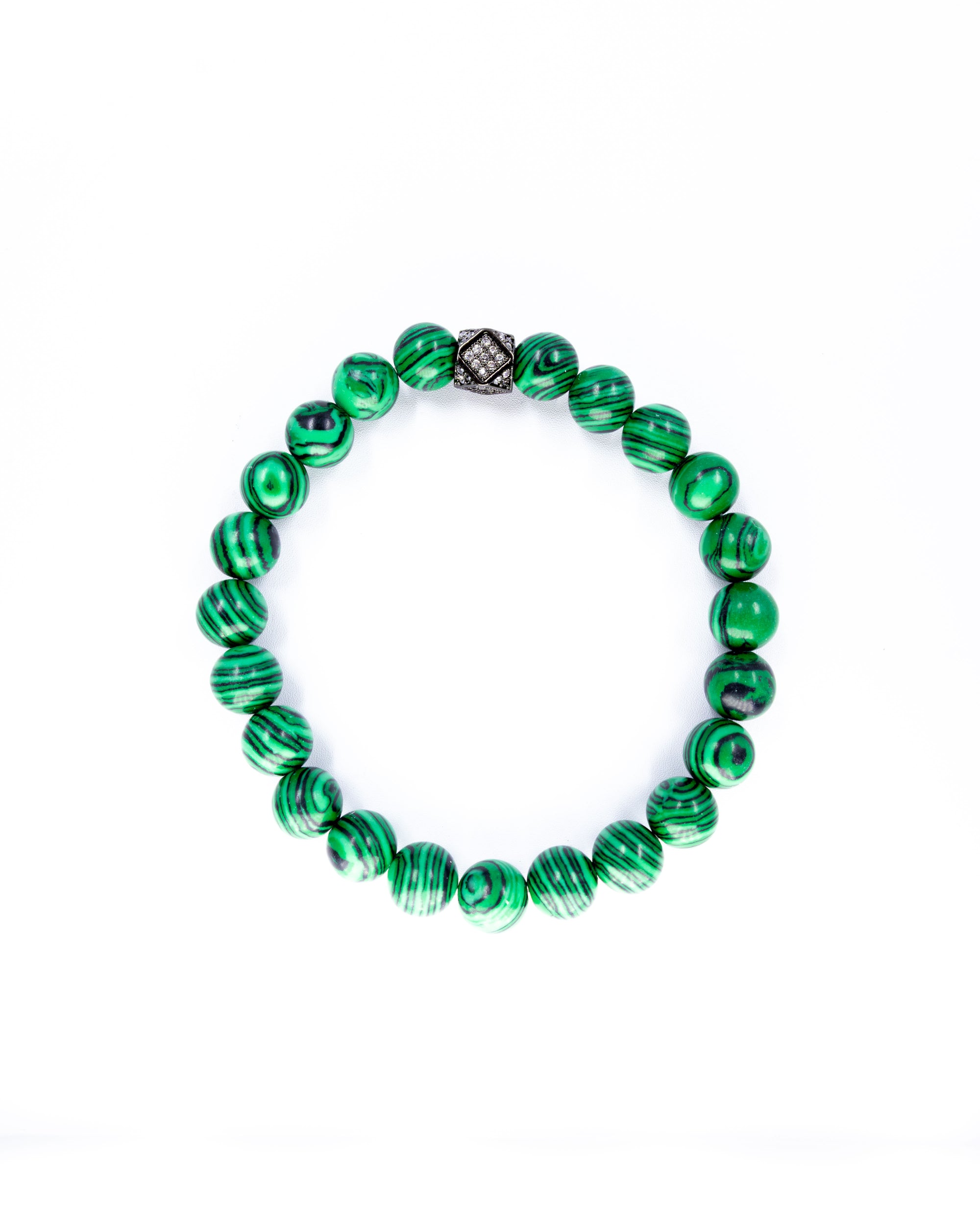 Pulsera de cuentas con Dije - M4 Acero Inoxidable
