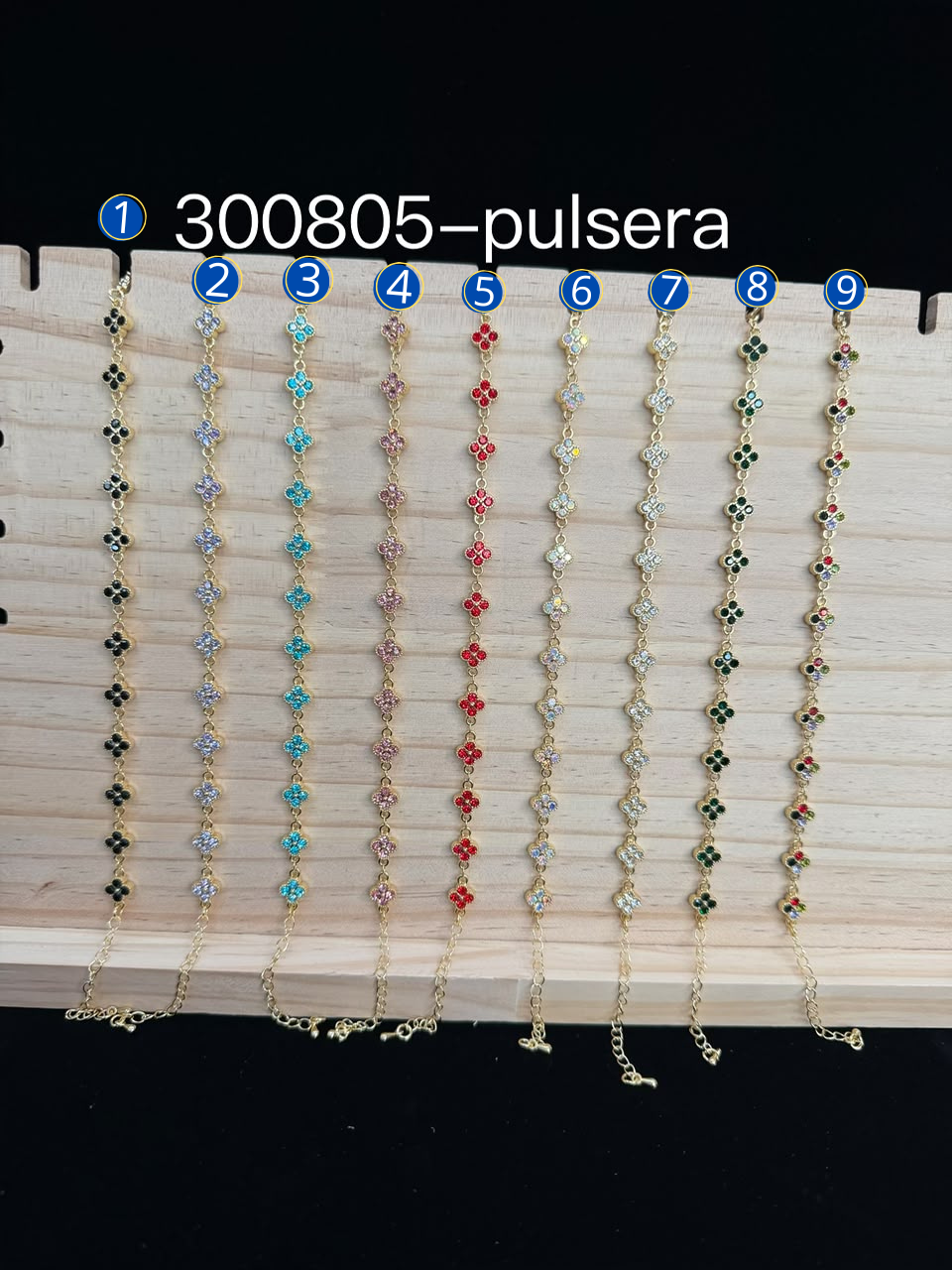 [13/OCTUBRE/26] Pulsera tipo Van Cleef Dorado M1 Oro Laminado