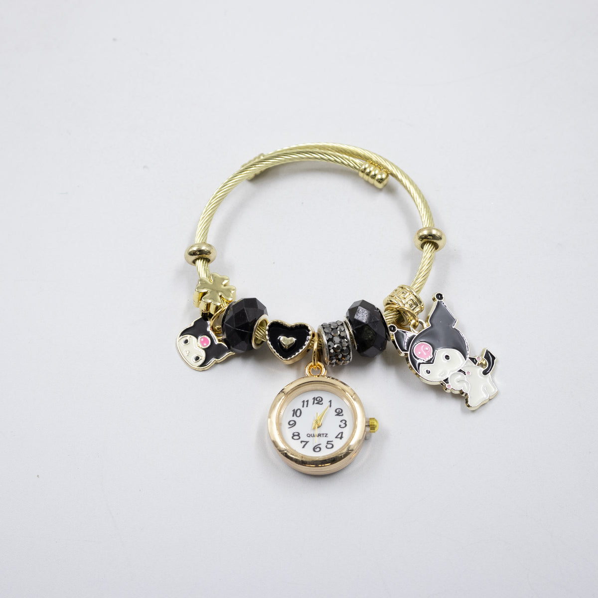 Pulsera tipo Pandora Dorados M17 Oro Laminado